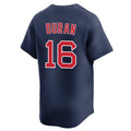 Punc B.Red Sox #16 Jarren Duran Player Navy Limited Home Game Stitched Jerseys