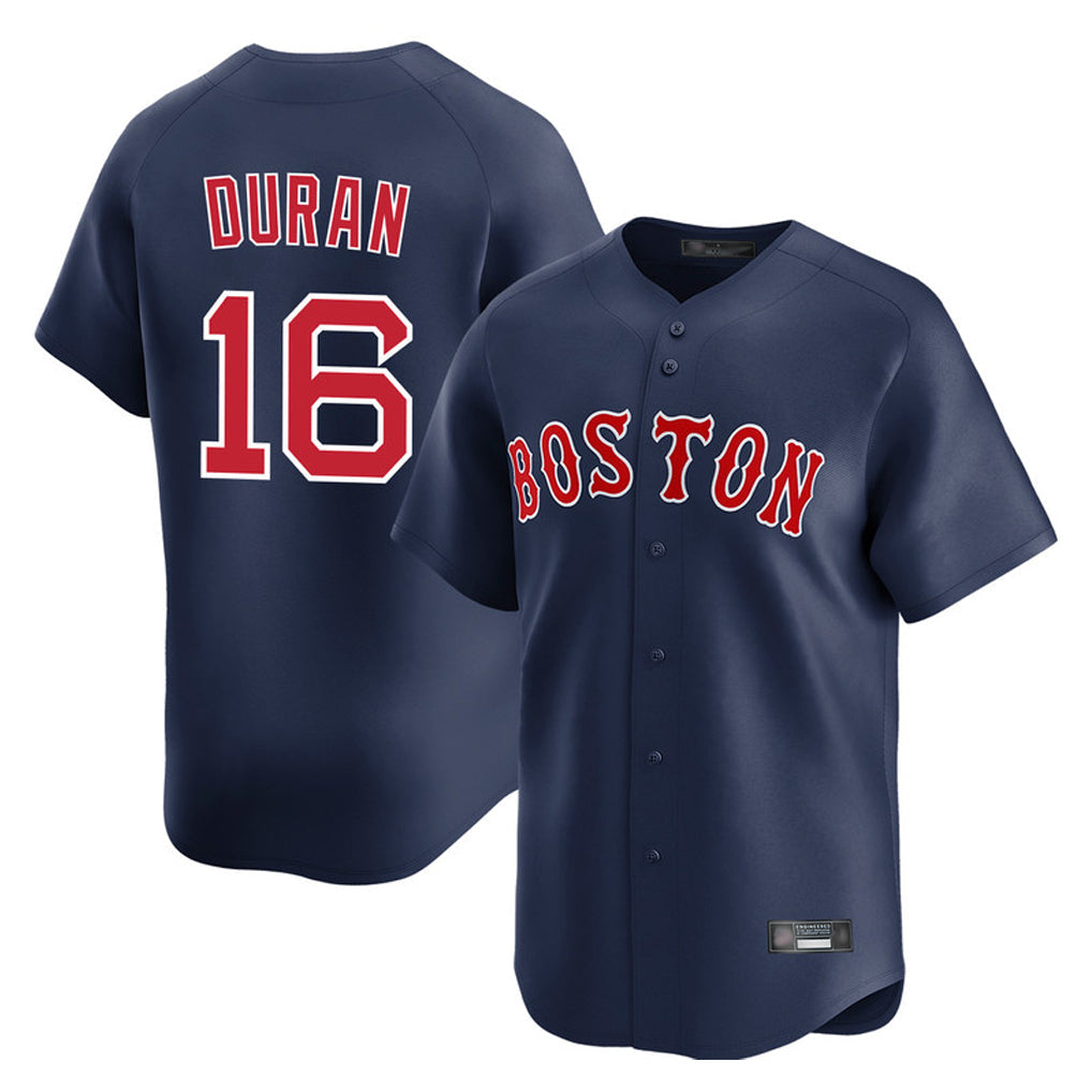 Punc B.Red Sox #16 Jarren Duran Player Navy Limited Home Game Stitched Jersey