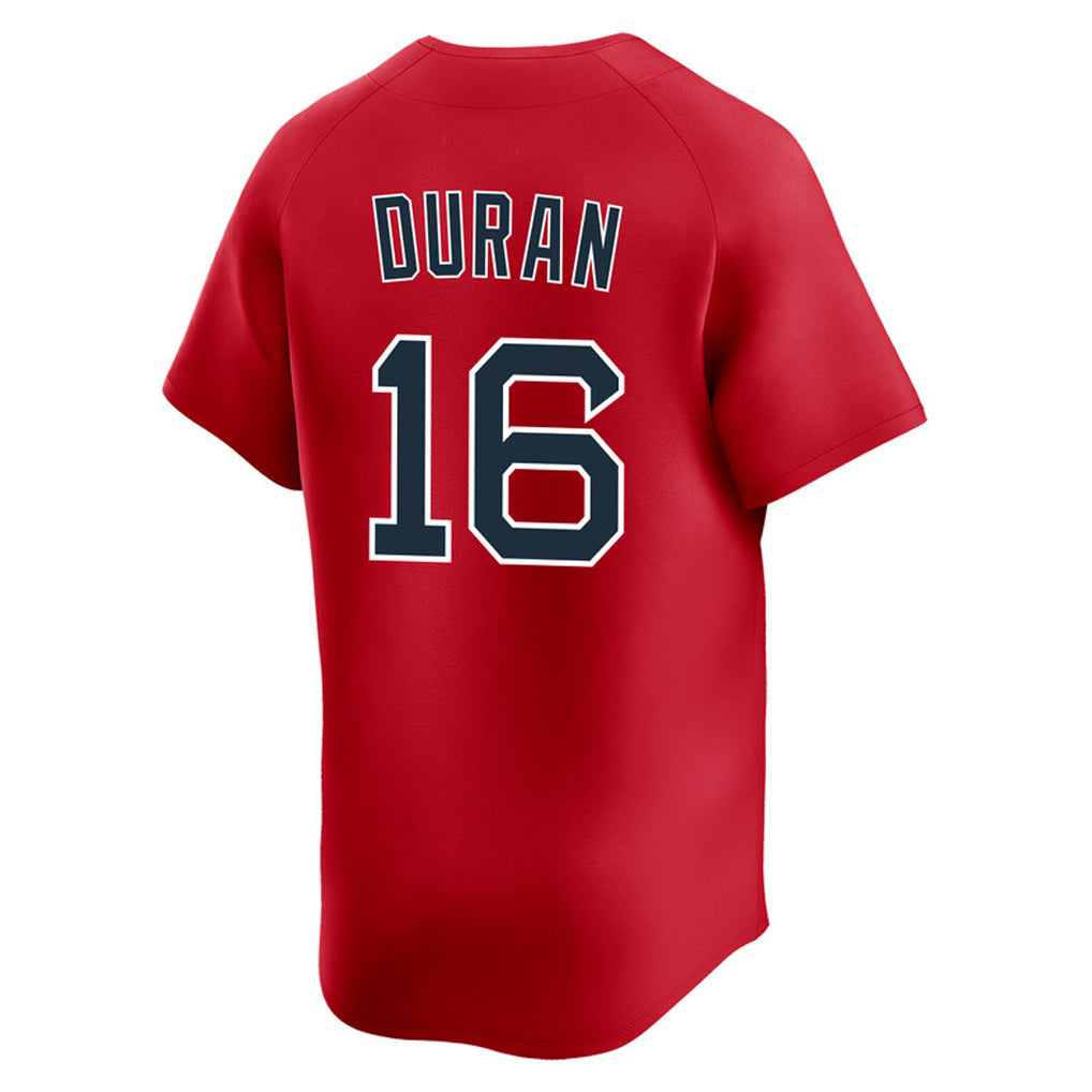 Punc B.Red Sox #16 Jarren Duran Player Red Limited Home Game Stitched Jerseys