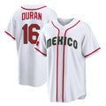 Punc B.Red Sox #16 Jarren Duran Player White Mexico 2026 World Classic Home Game Stitched Jerseys