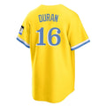 Punc B.Red Sox #16 Jarren Duran Player Yellow Home Game Stitched Jerseys