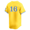 Punc B.Red Sox #16 Jarren Duran Player Yellow Limited Home Game Stitched Jerseys