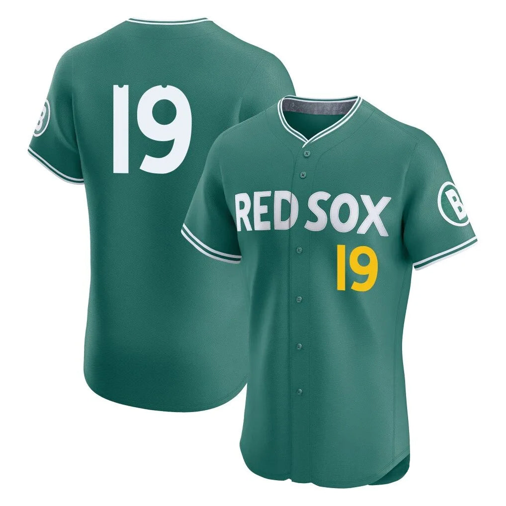Punc B.Red Sox #19 Roman Anthony Player Green City Connect Limited Elite Home Game Stitched Jerseys