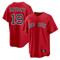 Punc B.Red Sox #19 Roman Anthony Player Red Home Game Stitched Jerseys