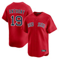 Punc B.Red Sox #19 Roman Anthony Player Red Limited Home Game Stitched Jerseys