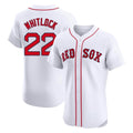 Punc B.Red Sox #22 Garrett Whitlock Player White Limited Elite Home Game Stitched Jerseys