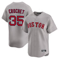 Punc B.Red Sox #35 Garrett Crochet Player Gray Road Limited Home Game Stitched Jerseys
