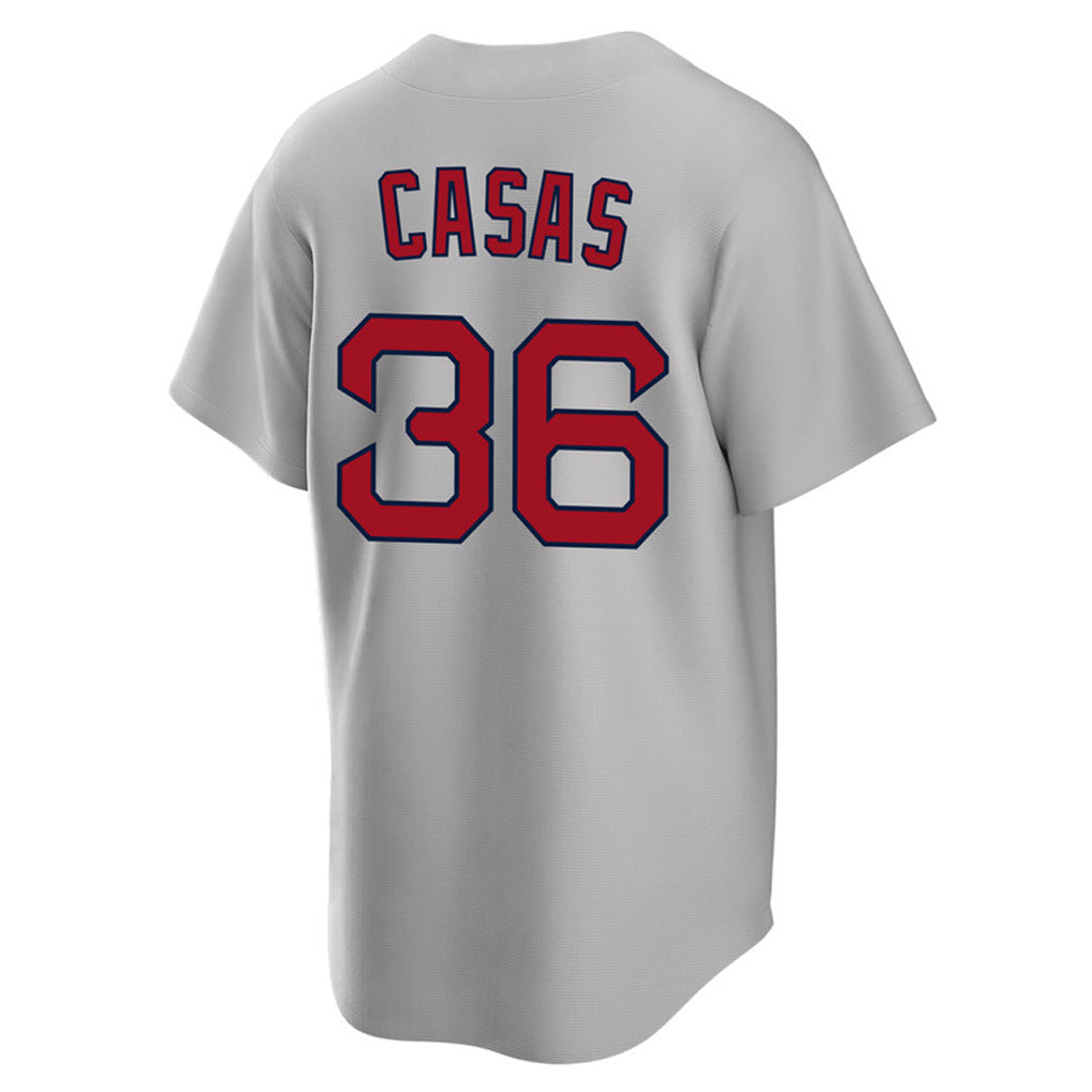 Punc B.Red Sox #36 Triston Casas Player Gray Road Home Game 1 Stitched Jersey