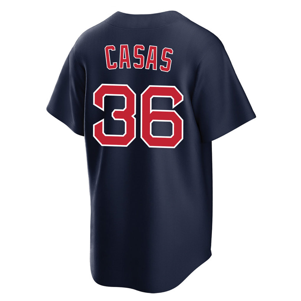 Punc B.Red Sox #36 Triston Casas Player Navy Home Game Stitched Jerseys