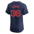 Punc B.Red Sox #36 Triston Casas Player Navy Limited Elite Home Game Stitched Jerseys