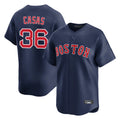 Punc B.Red Sox #36 Triston Casas Player Navy Limited Home Game Stitched Jersey