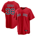 Punc B.Red Sox #36 Triston Casas Player Red Home Game Stitched Jersey