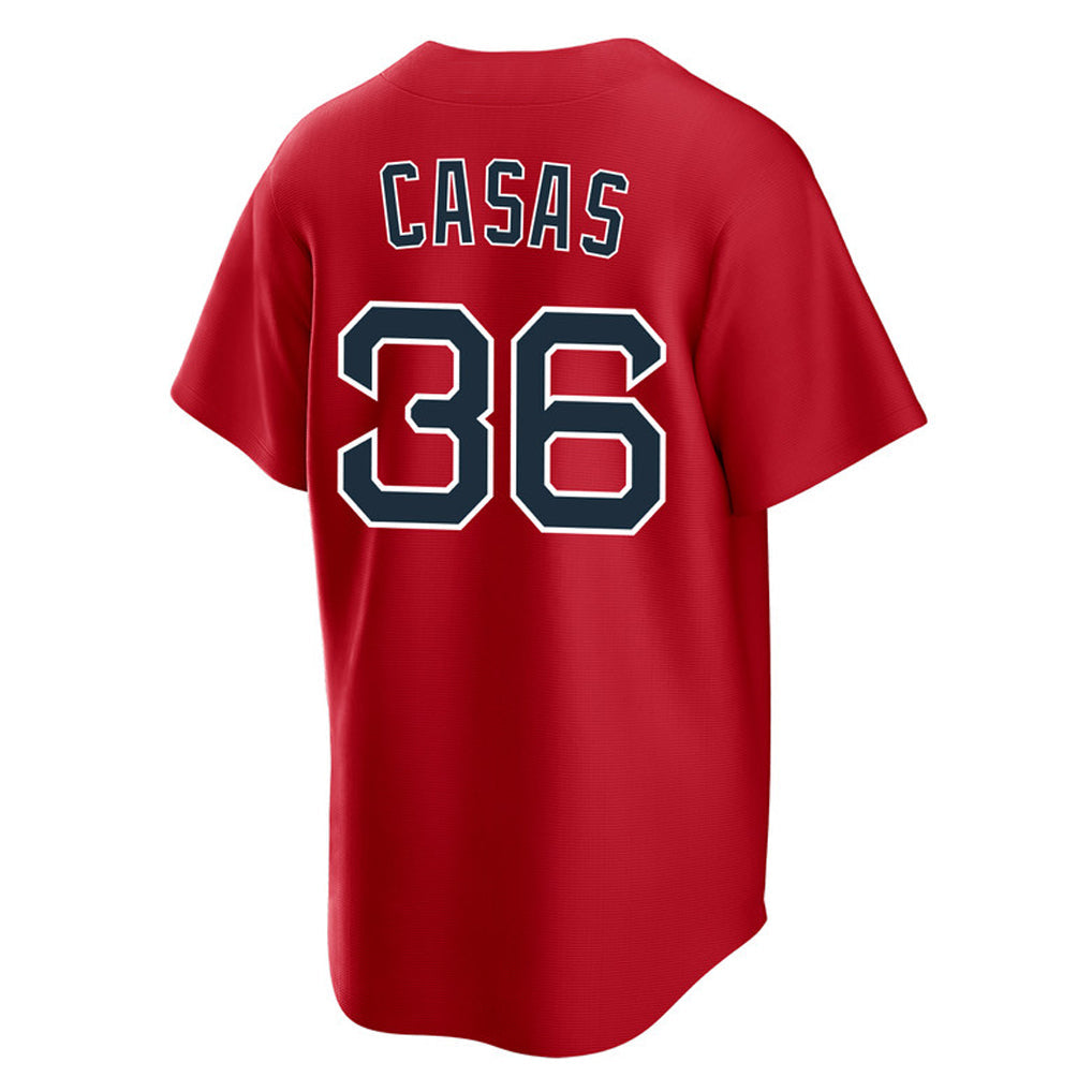Punc B.Red Sox #36 Triston Casas Player Red Home Game Stitched Jerseys