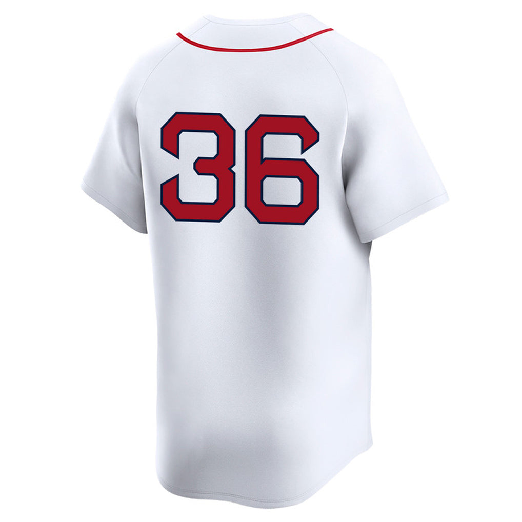 Punc B.Red Sox #36 Triston Casas Player White Limited Home Game Stitched Jerseys