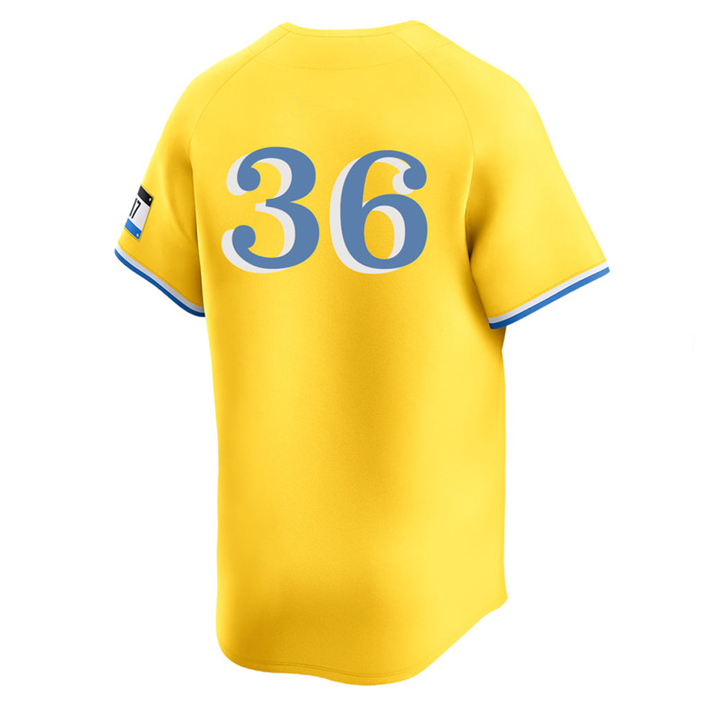 Punc B.Red Sox #36 Triston Casas Player Yellow Limited Home Game Stitched Jerseys