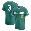 Punc B.Red Sox #3 Ceddanne Rafaela Player Green City Connect Limited Elite Home Game Stitched Jersey