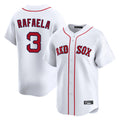 Punc B.Red Sox #3 Ceddanne Rafaela Player White Limited Home Game Stitched Jersey