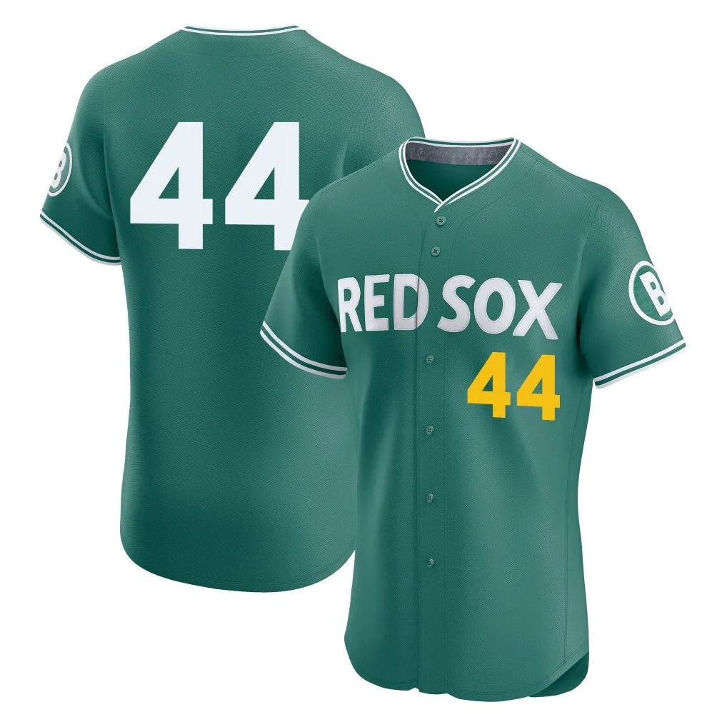 Punc B.Red Sox #44 Aroldis Chapman Player Green City Connect Limited Elite Home Game Stitched Jerseys
