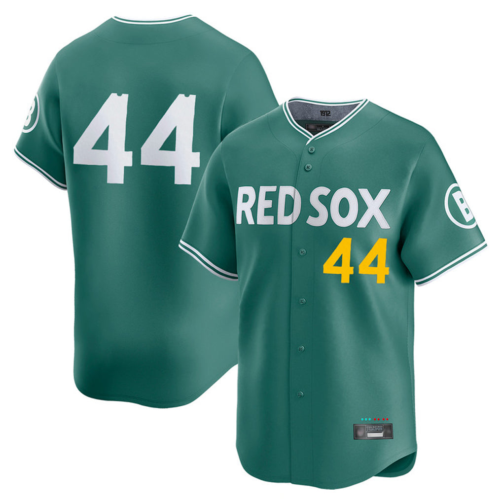 Punc B.Red Sox #44 Aroldis Chapman Player Green City Connect Limited Home Game Stitched Jerseys