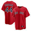 Punc B.Red Sox #44 Aroldis Chapman Player Red Home Game Stitched Jerseys