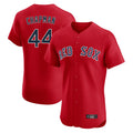 Punc B.Red Sox #44 Aroldis Chapman Player Red Limited Elite Home Game Stitched Jerseys