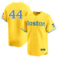 Punc B.Red Sox #44 Aroldis Chapman Player Yellow Limited Home Game Stitched Jerseys