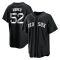 Punc B.Red Sox #52 Wilyer Abreu Player Black Home Game Stitched Jerseys