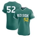 Punc B.Red Sox #52 Wilyer Abreu Player Green City Connect Limited Elite Home Game Stitched Jerseys