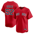 Punc B.Red Sox #52 Wilyer Abreu Player Red Limited Home Game Stitched Jerseys