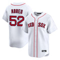 Punc B.Red Sox #52 Wilyer Abreu Player White Limited Home Game Stitched Jerseys