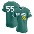 Punc B.Red Sox #55 Ranger Su¨¢rez Player Green City Connect Limited Elite Home Game Stitched Jerseys