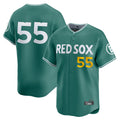 Punc B.Red Sox #55 Ranger Su¨¢rez Player Green City Connect Limited Home Game Stitched Jerseys