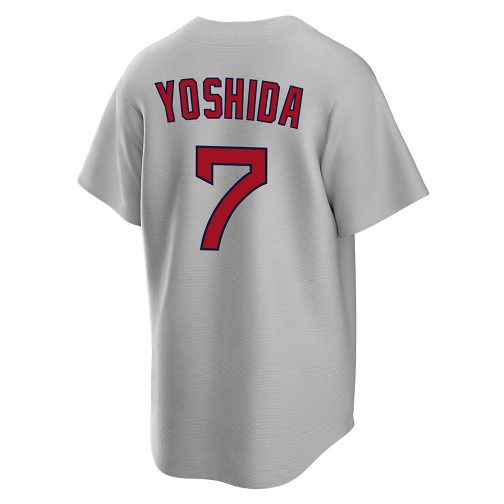 Punc B.Red Sox #7 Masataka Yoshida Player Gray Road Home Game Stitched Jerseys