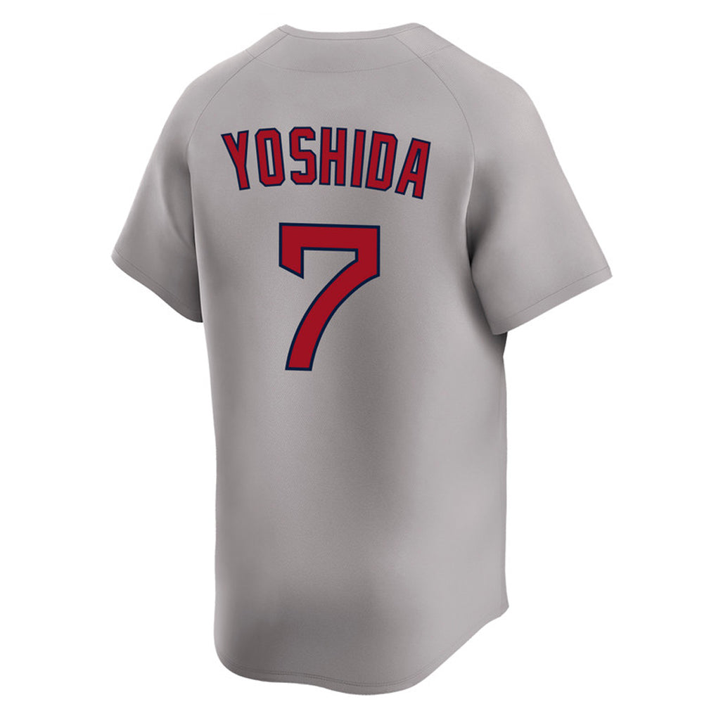 Punc B.Red Sox #7 Masataka Yoshida Player Gray Road Limited Home Game Stitched Jerseys
