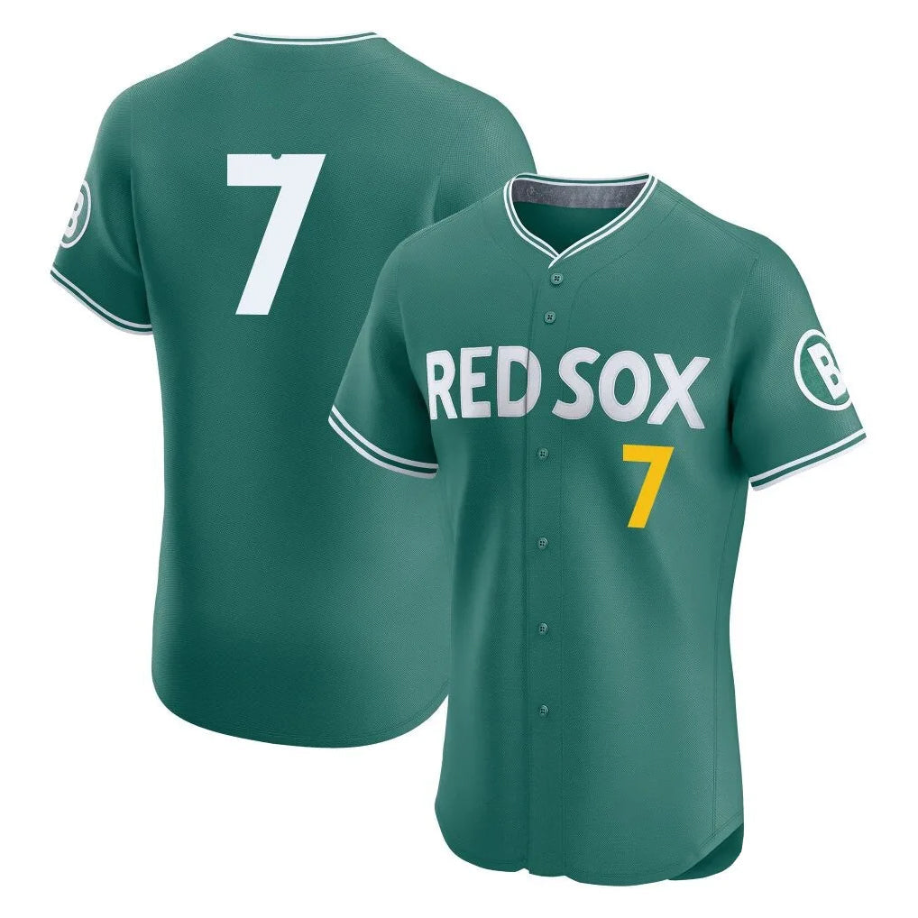 Punc B.Red Sox #7 Masataka Yoshida Player Green City Connect Limited Elite Home Game Stitched Jersey