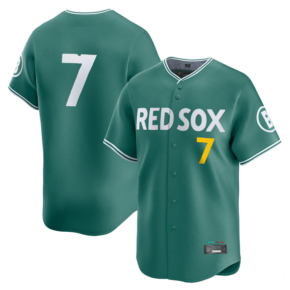 Punc B.Red Sox #7 Masataka Yoshida Player Green City Connect Limited Home Game Stitched Jersey
