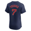 Punc B.Red Sox #7 Masataka Yoshida Player Navy Limited Elite Home Game Stitched Jerseys
