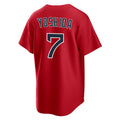 Punc B.Red Sox #7 Masataka Yoshida Player Red Home Game Stitched Jerseys
