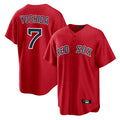 Punc B.Red Sox #7 Masataka Yoshida Player Red Home Game Stitched Jersey
