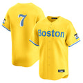 Punc B.Red Sox #7 Masataka Yoshida Player Yellow Limited Home Game Stitched Jersey