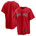 Punc B.Red Sox Blank Player Red Home Game Stitched Jerseys
