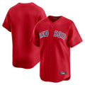 Punc B.Red Sox Blank Player Red Limited Home Game Stitched Jerseys