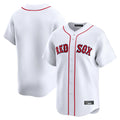 Punc B.Red Sox Blank Player White Limited Home Game Stitched Jerseys