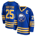 Punc B.Sabres #25 Dave Andreychuk Royal Breakaway Retired Player Stitched Jerseys