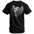 Crovyie cheap jerseys Ordering Blue Collar Skull Men's T-Shirt