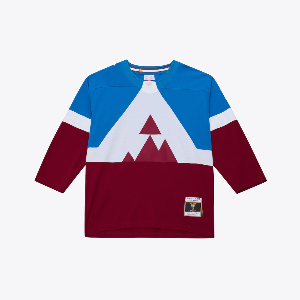 Punc C.Avalanche Cale Makar Mitchell & Ness Blue 2020 Power Play Jerseys