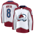 Punc C.Avalanche #8 Cale Makar White Away Premium Jerseys