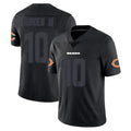 Punc C.Bears #10 Luther Burden III Player Black Impact Limited Game Stitched Jerseys