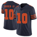 Punc C.Bears #10 Luther Burden III Player Navy Blue Alternate Vapor Untouchable Limited Stitched Jerseys