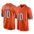 Punc C.Bears #10 Luther Burden III Player Orange Home Game Stitched Jerseys